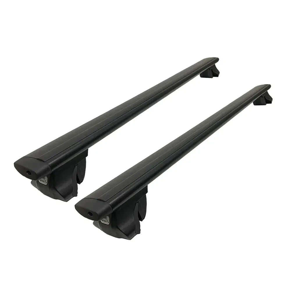 Trunk Amos Alfa on rails Caravan minivan 1996-2007-rat black cross-bars-with lock-140 cm. | Автомобили и мотоциклы