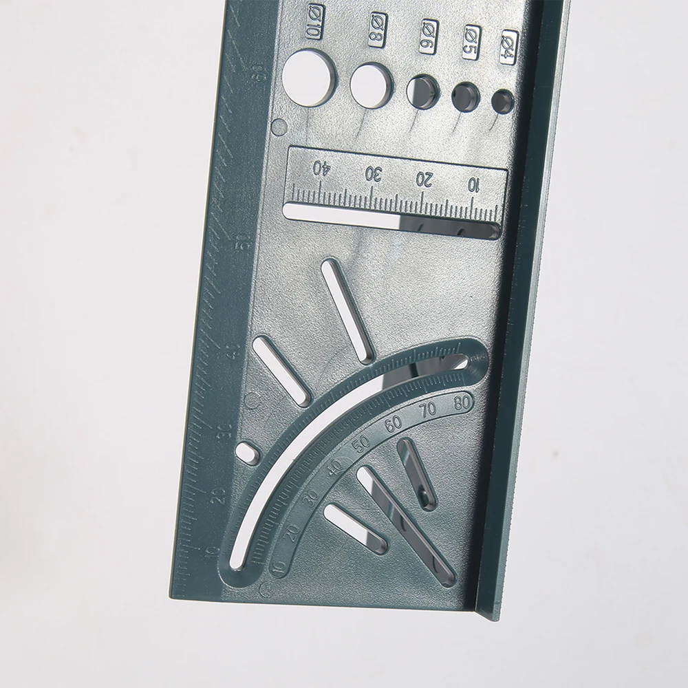 3d пластиковая Т образная линейка точный измерительный инструмент для столярных