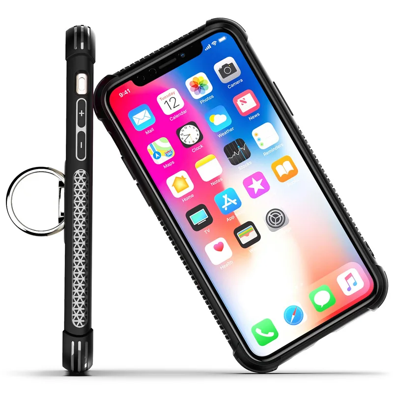 Полная защита воздушной сумки Мягкий ТПУ Прозрачный чехол для Iphone 11 Pro Max X XS XR 6 7 6S 8