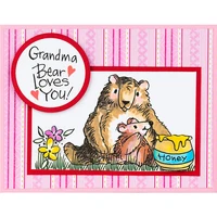 clear stamps honey bear loves you tranparent stamp for diy scrapbooking album crafts cards decoraiton new 2019