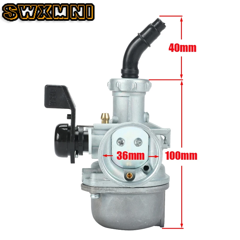Motorcycle Carburetor Engine PZ22 Carb Hand Cable Chock for 50cc- 250CC Dirt Pit bike ATV Quad Go kart SUNL TAOTAO | Автомобили и