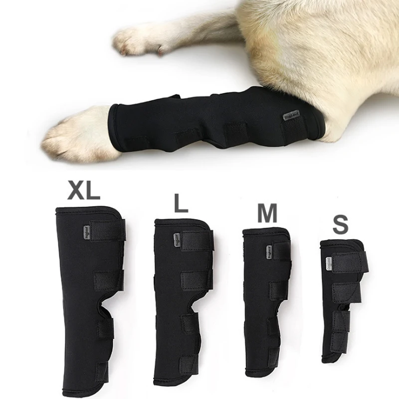 

Наколенники для домашних питомцев, фиксатор собачьего сустава при травмах ног, восстановление коленного сустава, дышащий протектор для ног, Поддержка здоровья собак