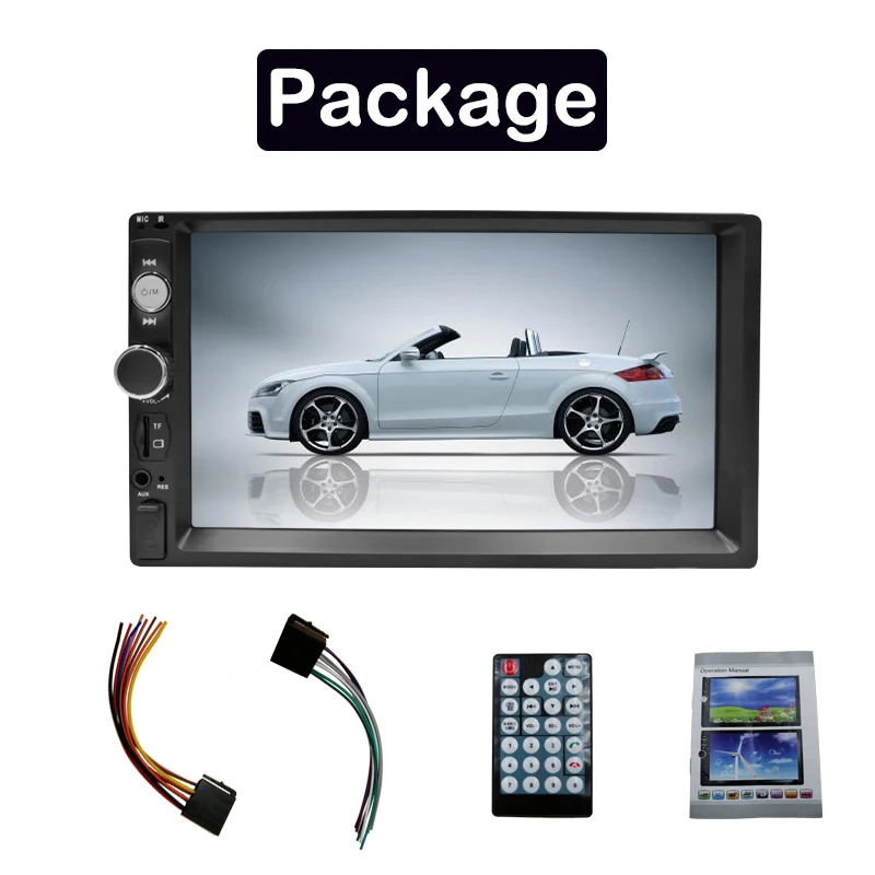 Автомобильный мультимедийный плеер стерео-система под управлением Android с 7