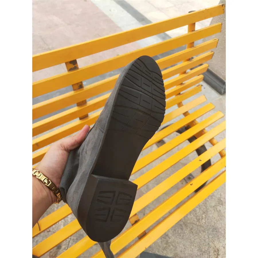 

women shoes Woman Boot sexy fashion over the Elastic Warm Women's boots