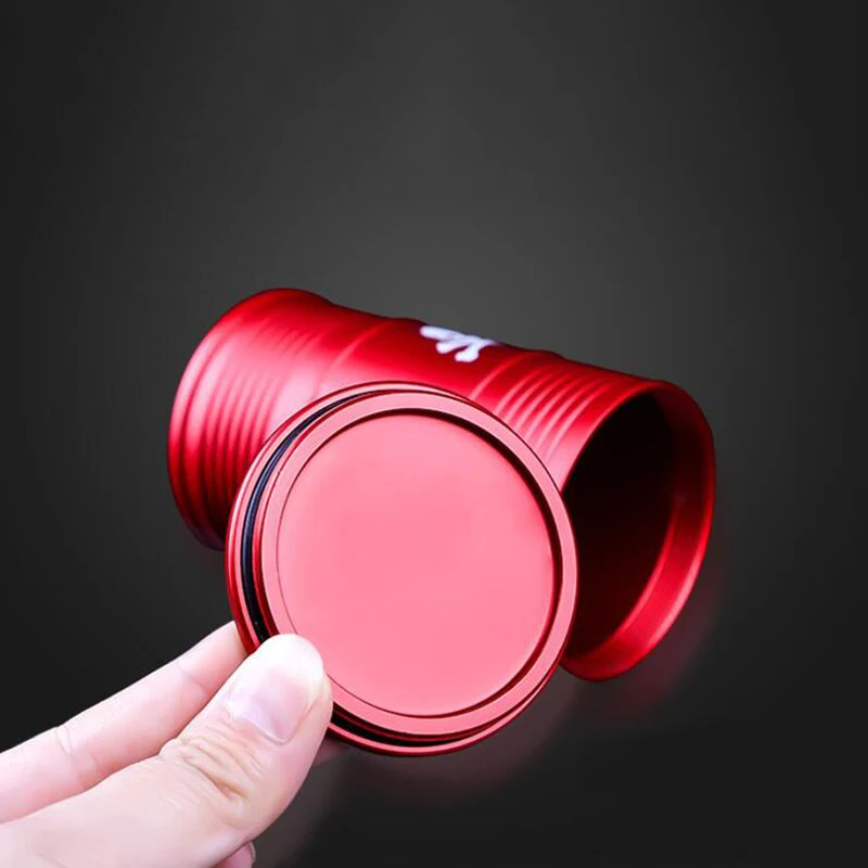 Пепельница автомобильная из алюминиевого сплава с вращающейся крышкой