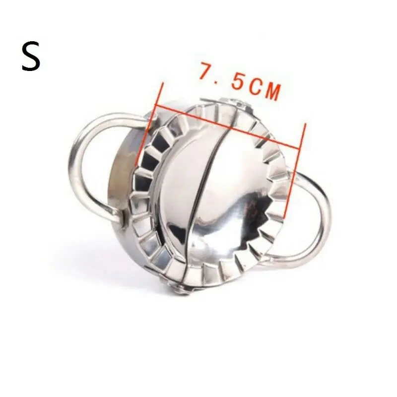 

Dumpling Mold Tool Stainless Steel Kitchen Tools Dumpling Maker Device Easy DIY Dumpling Mold Kitchen Appliances Creative Press