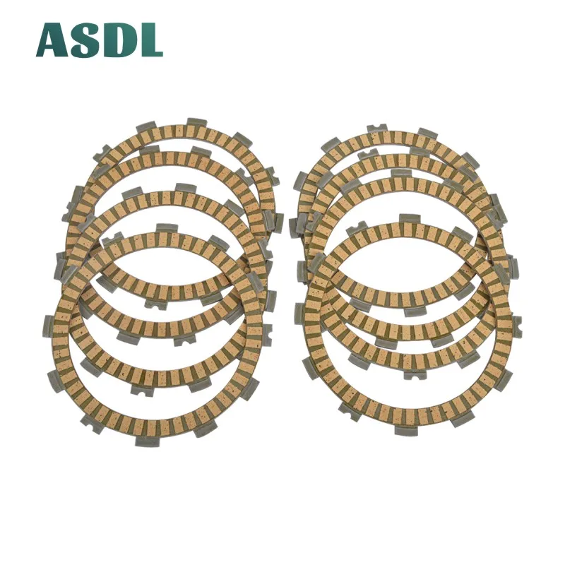 Motorcycle Engine Parts Clutch Friction Plates Kit For Kawasaki KX 125 KH 500 H1F Z200 KZ200A KL 250 KLR RM #d |