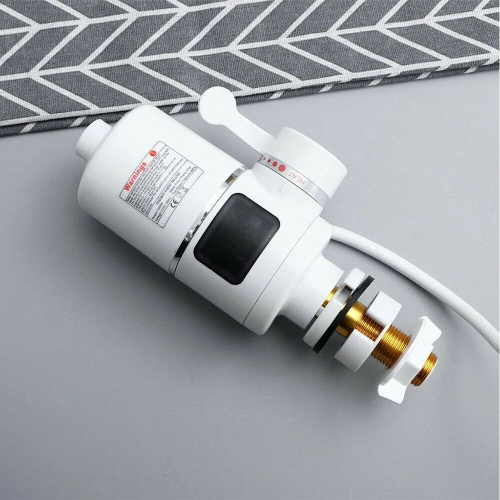 3000 Вт Электрический светодиодный кран Мгновенный водонагреватель Tankless холодной