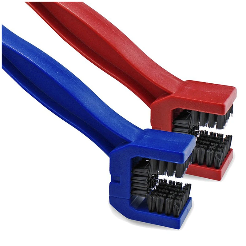 

2x Motorcycle Bicycle Cycling Chain Brush Cleaner Cleaning Tool