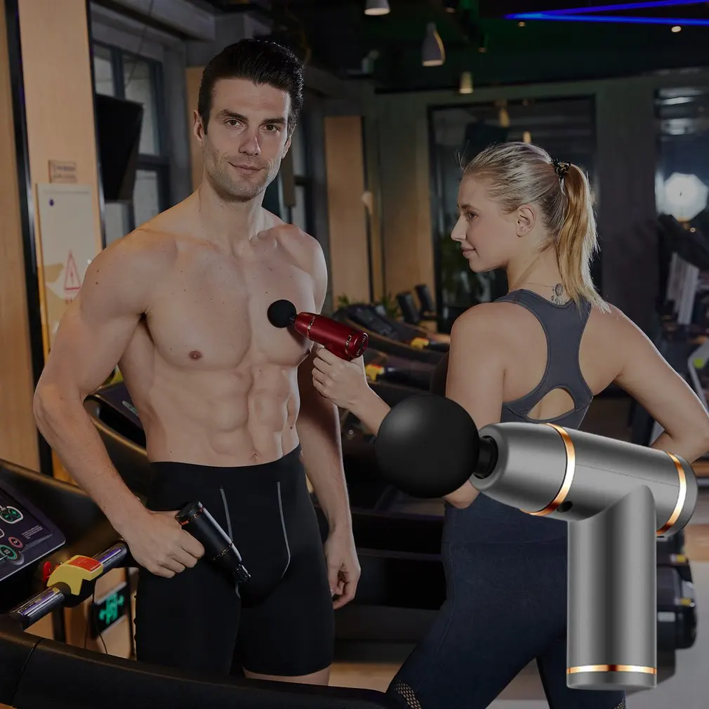 

Mini USB Massage Instrument Muscle Relaxation Massager Fascia Tool 8-gear Adjustment Chargable Massage Tool