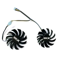 2pcs 75mm fd7010h12s dc 12v 4pin gtx 750ti rx 560 gpu graphics card fan for asus gtx750ti oc 2gd5 video cards cooling fans