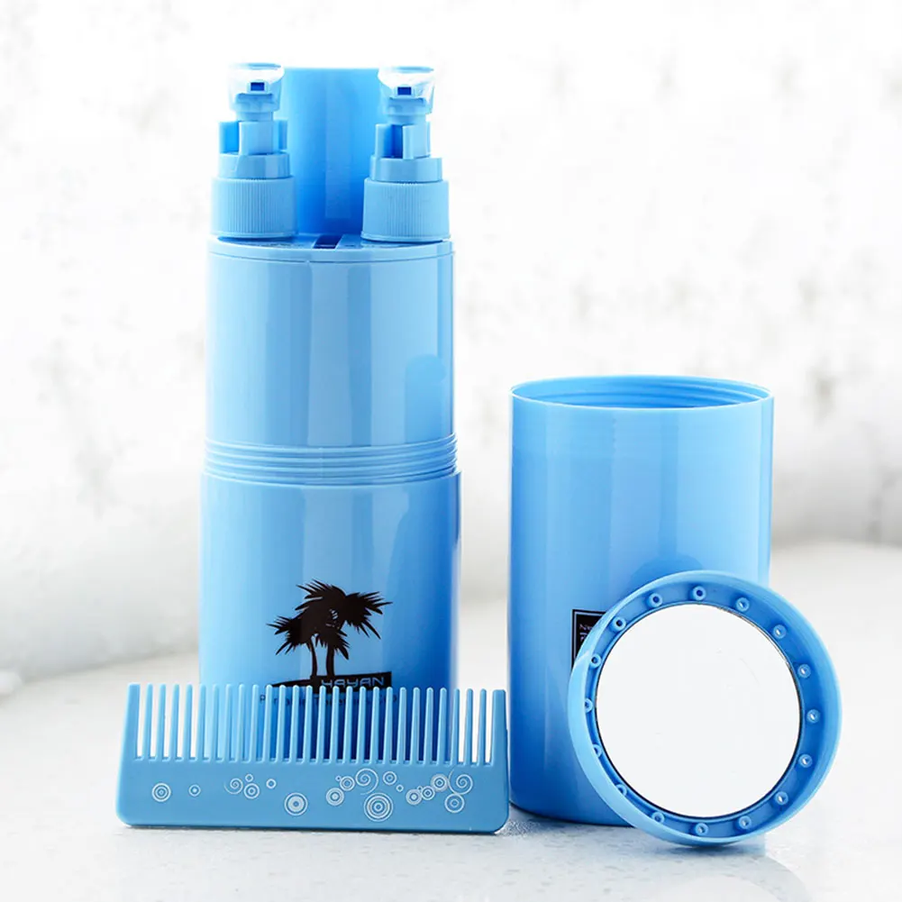 Бутылка для шампуня 5 шт./компл. дорожная Ванна колба зубной щетки чашка ABS