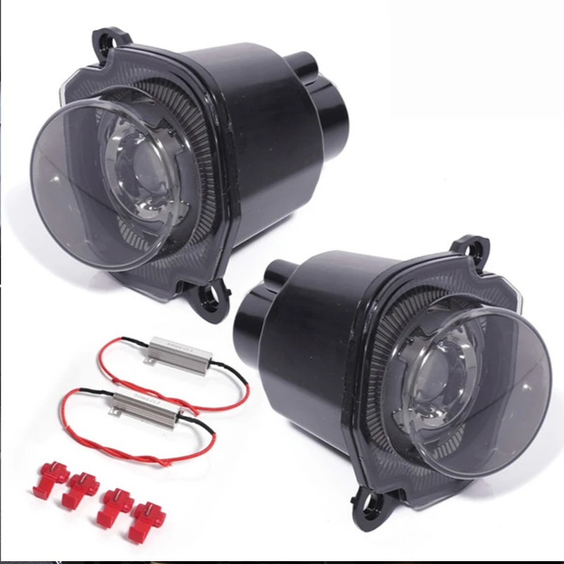 

Светодиодный автомобильный указатель поворота, круглый противотуманный фонарь для Suzuki Jimny JB64 JB74w 2019 2020, янтарно-белый габаритный фонарь для дневных ходовых огней