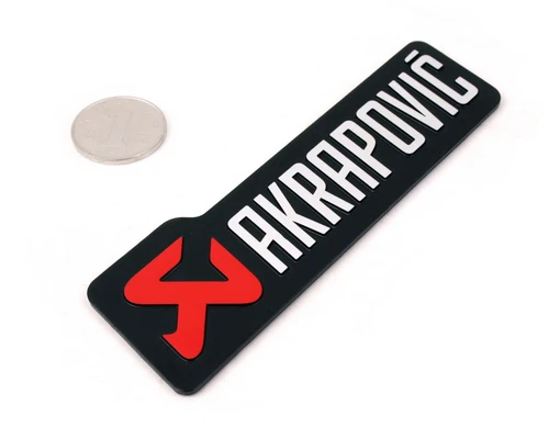 Эпоксидная наклейка ETIE AKRAPOVLC 3M для автомобильных гонок с логотипом эмблема