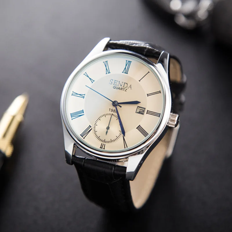 Часы наручные мужские с большим циферблатом модные деловые спортивные Роскошные