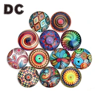 20pcslot handmate mixed ethnic boho 3d domes cabochon 101214182025mm grass cabochon for diy rings necklaces jewelry making