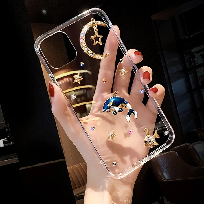 

Sunjolly for Samsung Galaxy A02S Case A20 A30 A20E A50 A40 A70 A70S A60 A80 A90 A12 A10S A20S Phone Case Diamond Cover coque