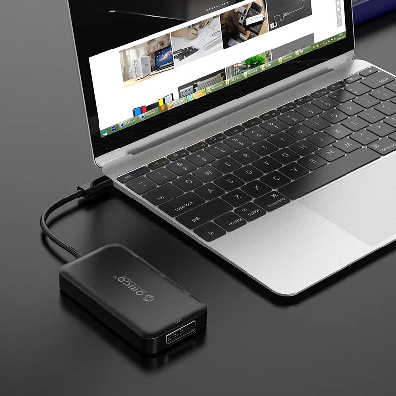 Hd-видеоинтерфейс Тип с разъемами типа C и HDMI/VGA/DP/DVI Многофункциональный