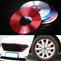 8m roll rimblades car vehicle color wheel rims protectors decor strip tire guard line rubber moulding trim