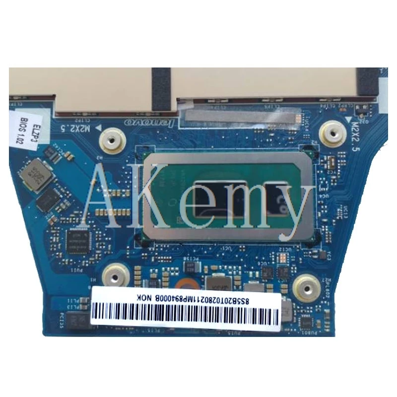 Günstig 5B20T02804 Für For Lenovo YOGA Y730 -13IWL Motherboard LA-G581P Mianboard 100% Vollständig Getestet WHL I7 UMA 16G