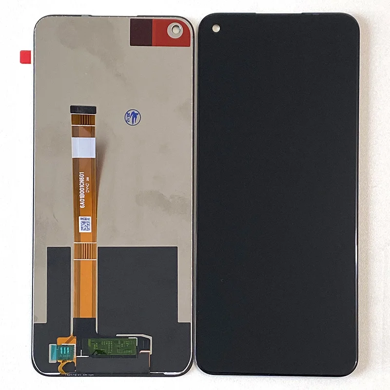 6 5 original msen for oppo realme 6s lcd display screen frametouch panel digitizer for oppo realme q2 rmx2117 display frame free global shipping