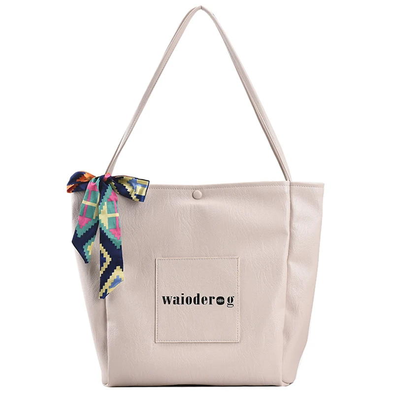 

NEW Niche Design Soft Large-capacity Female Bag All-match 2021 Fashion Underarm Bag Bucket Bag Tote Bag Shoulder Bag Width: 48cm