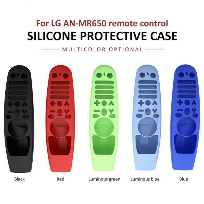 Чехлы для пультов дистанционного управления, силиконовые защитные силиконовые чехлы, полностью подходят для ударопрочных телефонов LG AN-MR600...