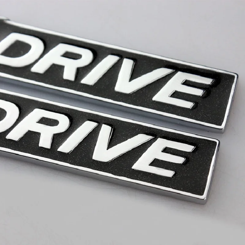 Автомобильные аксессуары 3D хромированный металл XDRIVE X DRIVE эмблема логотип
