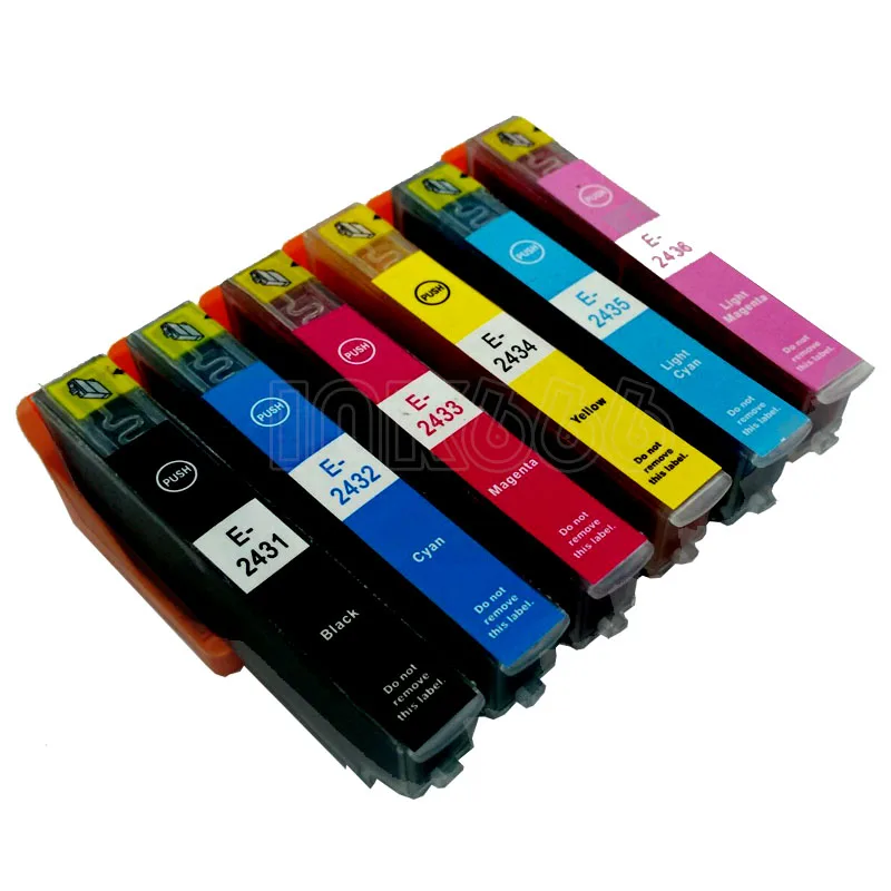 T2431 чернильный картридж T2426 24XL совместимый для epson Expression Photo XP 55 XP760 XP850 XP860 950 750