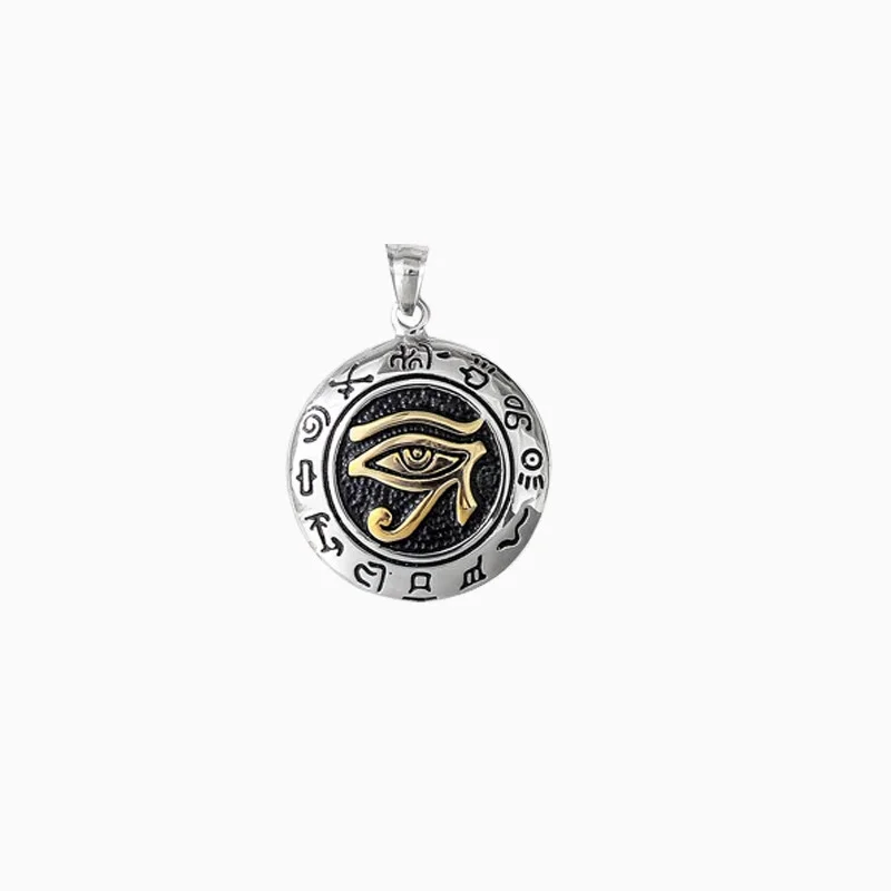 Титановая сталь Orna Мужская t Horus Devil's Eye подвеска винтажная Мужская подвеска из нержавеющей стали
