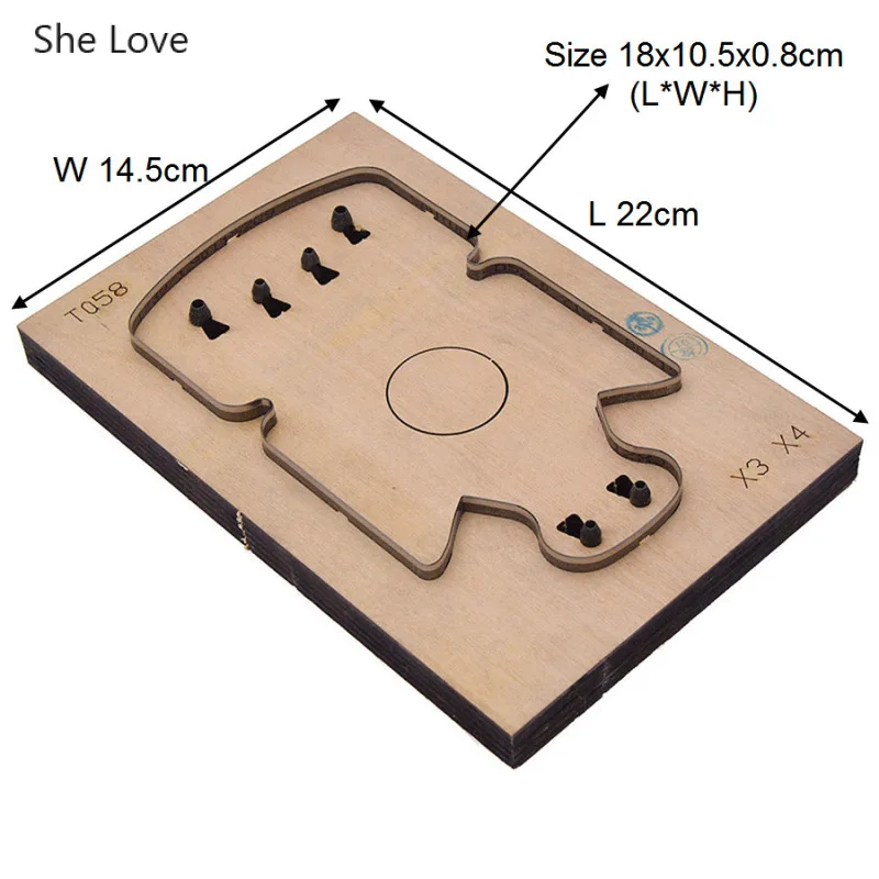 Цветок цветок банты брелок в форме металла кожаные режущие штампы формы
