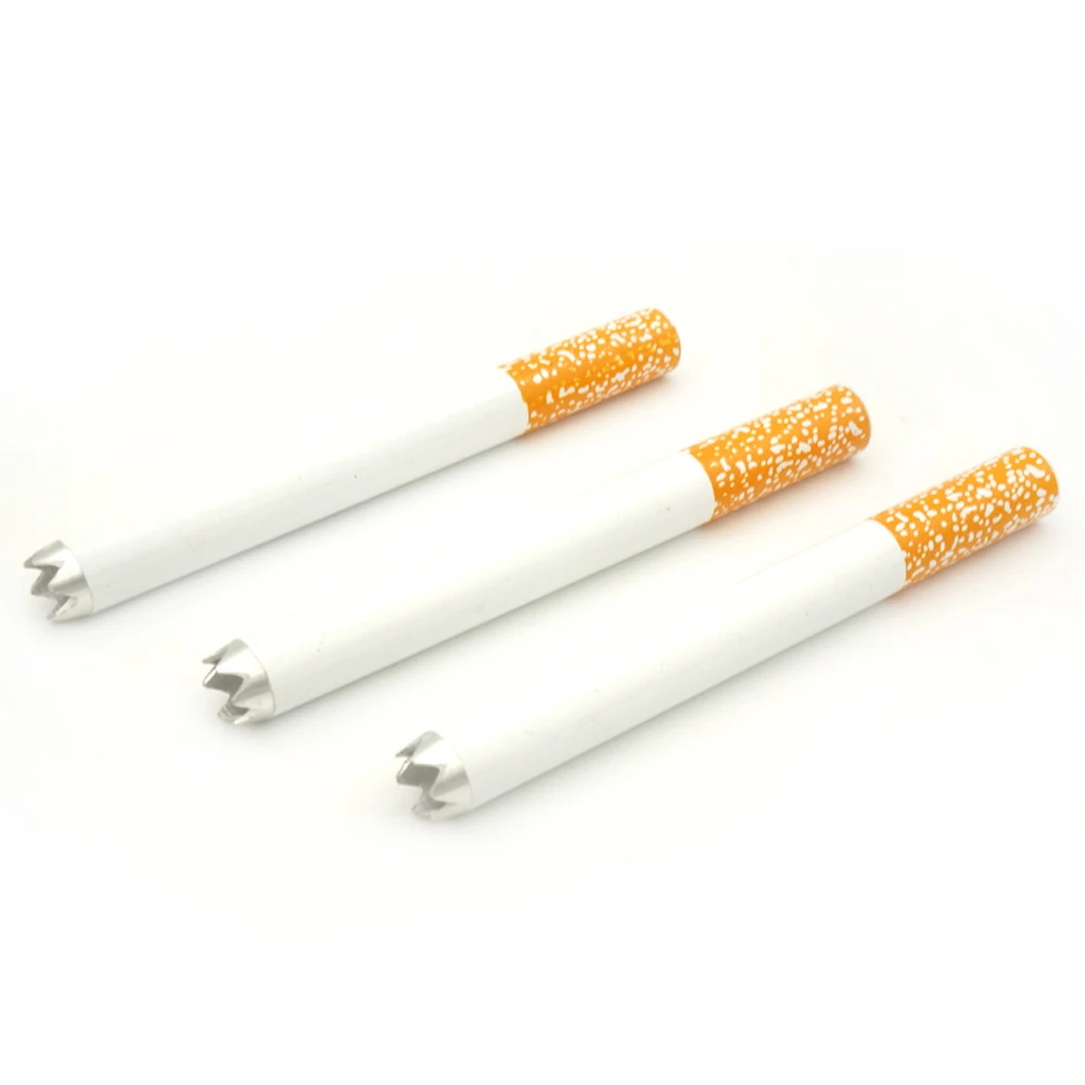 100 шт металлическая труба дым подарки для отца мужа травы курение табака сигары