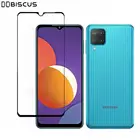 Полностью покрывающее клеем стекло для Samsung Galaxy M12, защита экрана, закаленное стекло на Samsung M 12 SM-M125FDS, защитная пленка