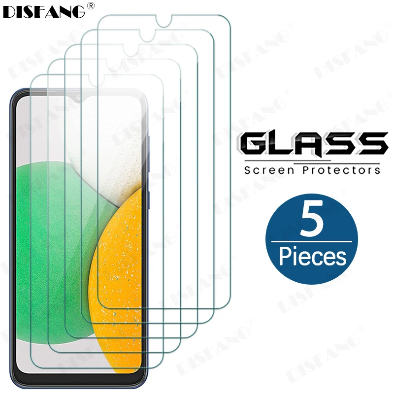 

5 секций для Samsung Galaxy A03 Core Переднее стекло для Galaxy Glaxy Galxy A03 Core Защитные пленки 6,5 дюймов чехлы