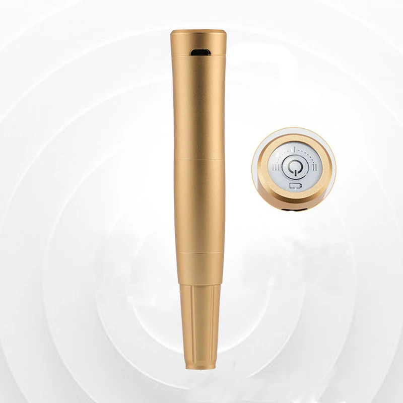 

Мощный Тихий мотор машинки для татуировок Перманентный макияж роторная машина электрическая машина ручка для брови, подводка, губы космети...