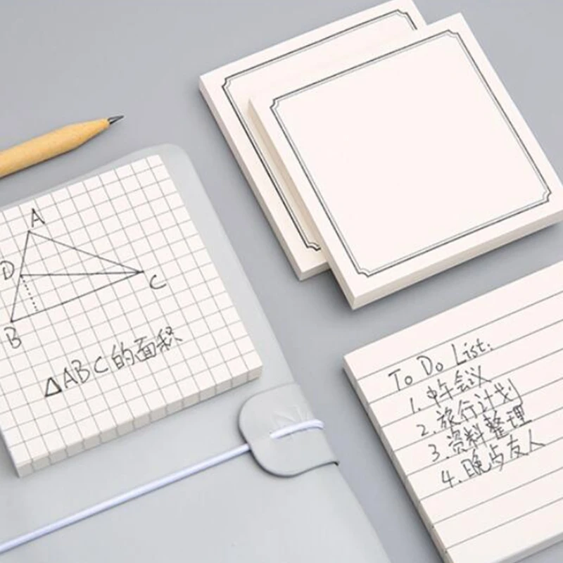 Многофункциональный горизонтальный блокнот для заметок клейкая бумага