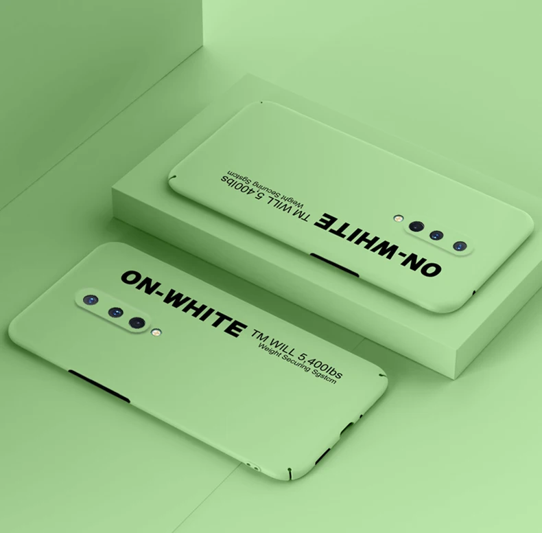 Жесткий пластиковый Чехол для Oneplus 8 Pro матовый тонкий чехол 5 5t 6 6t 7 7T 1 + oneplus 6T