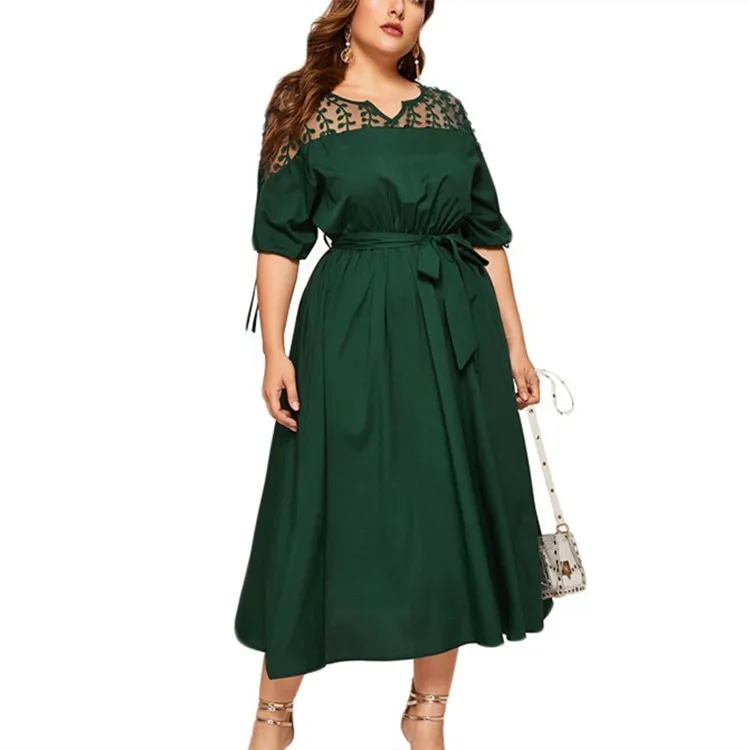 

2020 Summer Dress Women 2020 Casual Plus Size Slim Pink Lace Maxi Dresses Elegant Vintage Sexy Long Party Dress African Clothes