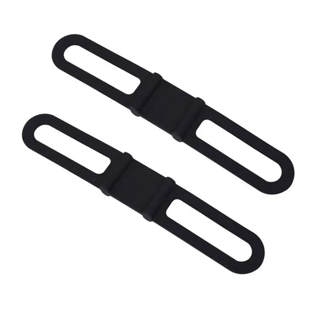 

Universal Bicycle Silicone Band MTB Cycling Bike Flashlight Phone Strap Tie Ribbon Mount Holder Portable Bicycle Accessories