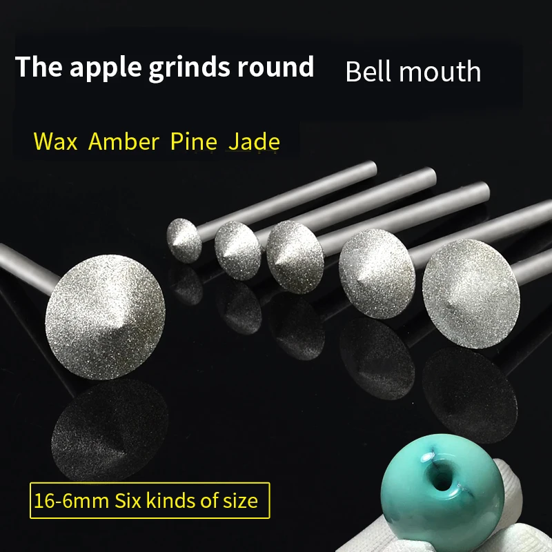 Бирюзовая Нефритовая плотная искусственная Яблочная круглая Фаска Инструмент