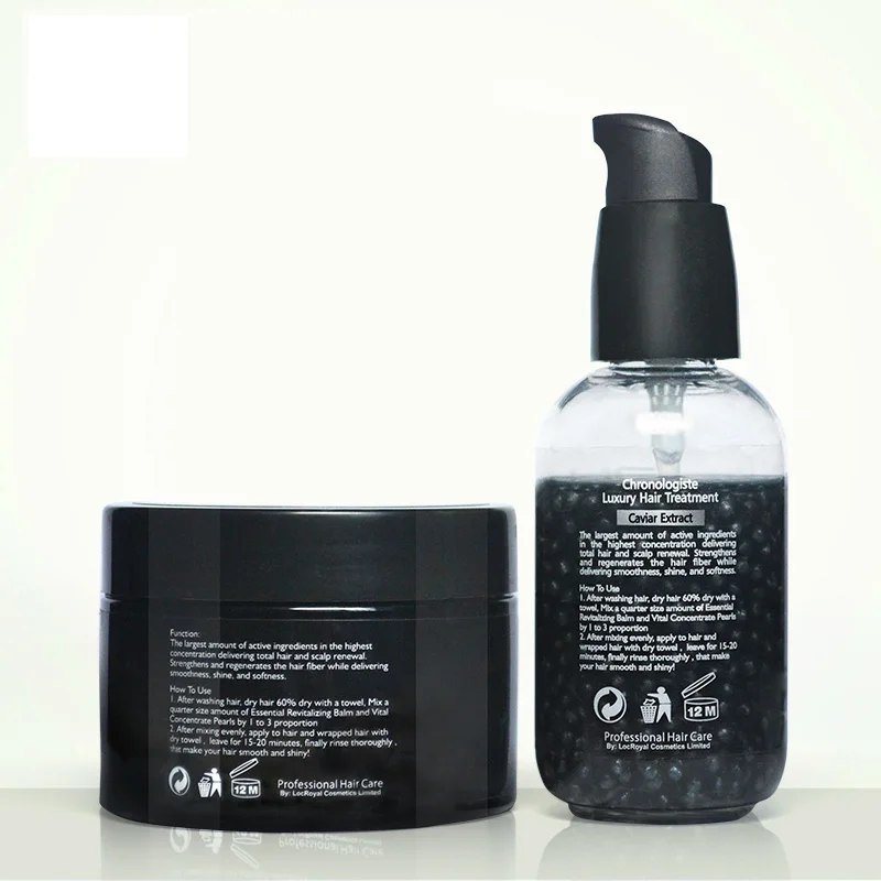 

PURC New arrivals Caviar Extract Chronologiste Luxury Hair Treatment Set Make Hair More Soft / Smooth / Shine Best hair care set