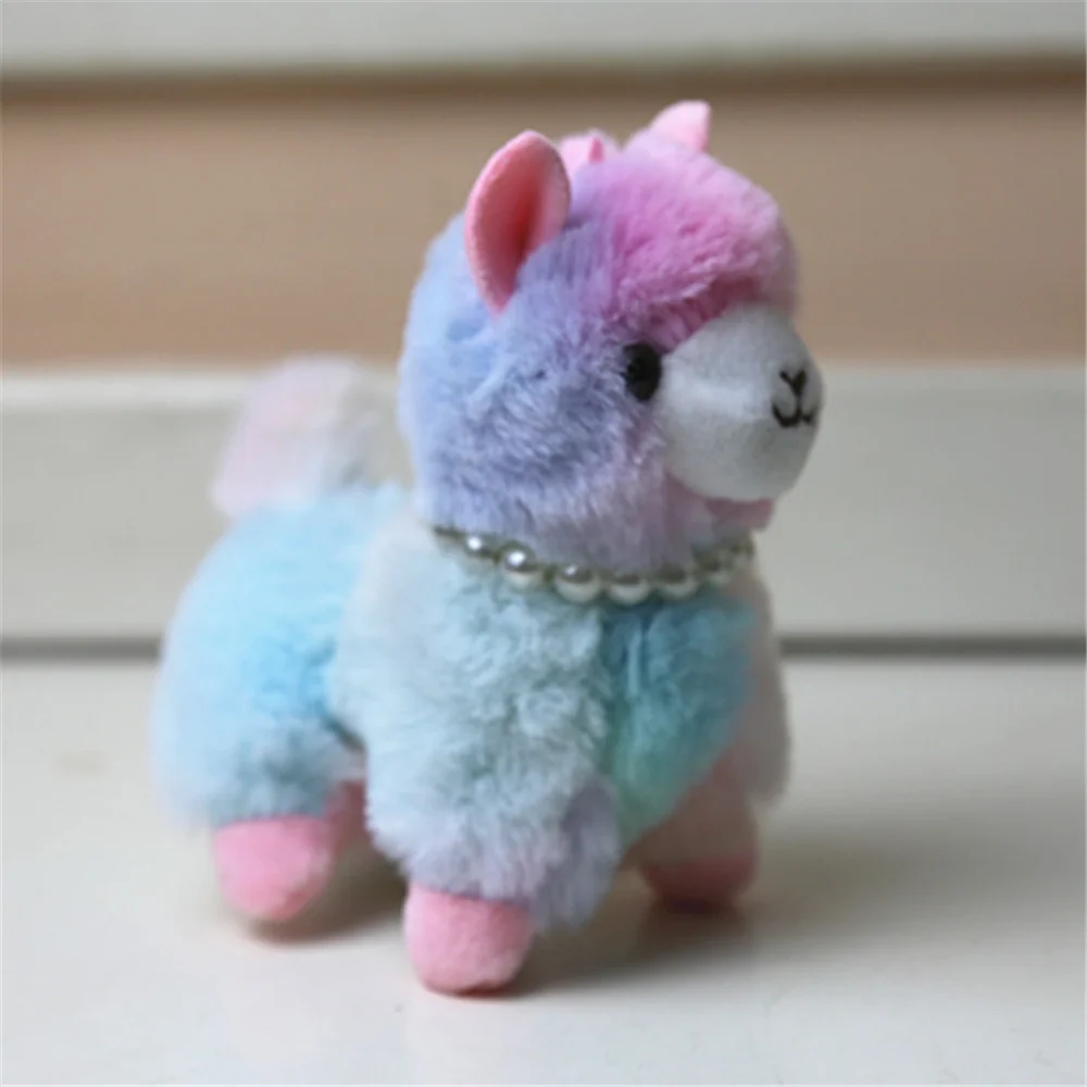 

4 Bears 10CM Animal Plush Stuffed Toy Horse Doll Keychain Small pendant