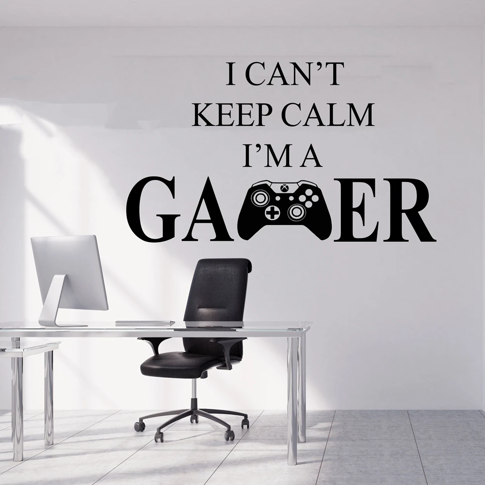 Игровая Настенная Наклейка s виниловый Настенный декор для детской комнаты