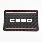 Нескользящий коврик для приборной панели, липкий коврик, нескользящий коврик, держатель для Kia Ceed Rio 3 4, Аксессуары Для Sorento Cerato