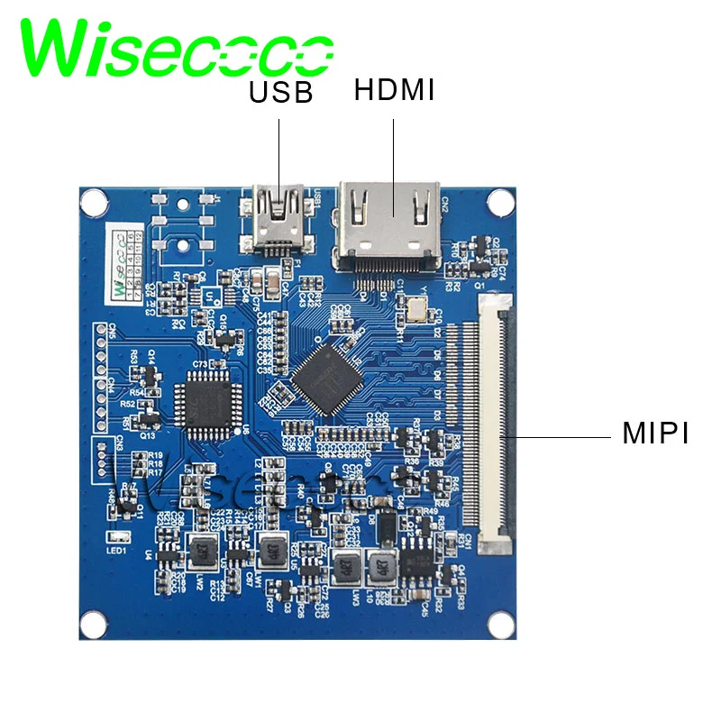 Wisecoco 6,3 дюйма 1440 × 2560 ips LS063R1SX01 ЖК-экран 60 контактов с MIPI HDMI USB драйвер платы удалить подсветку для 3d принтера
