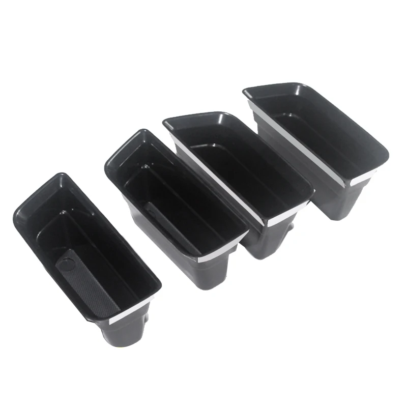 

4 шт. внутренний боковой подлокотник дверная ручка коробка для хранения Крышка для Ford Fusion Mondeo 2013-2017 аксессуары