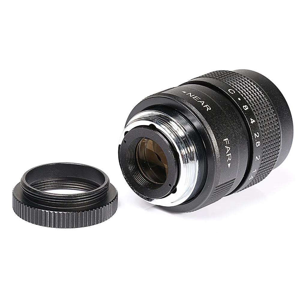 Объектив для ТВ-камеры GloryStar 25 мм F1.4 CC объектив + кольцо с креплением Nikon 1 J5 S2 J4 V3 AW1