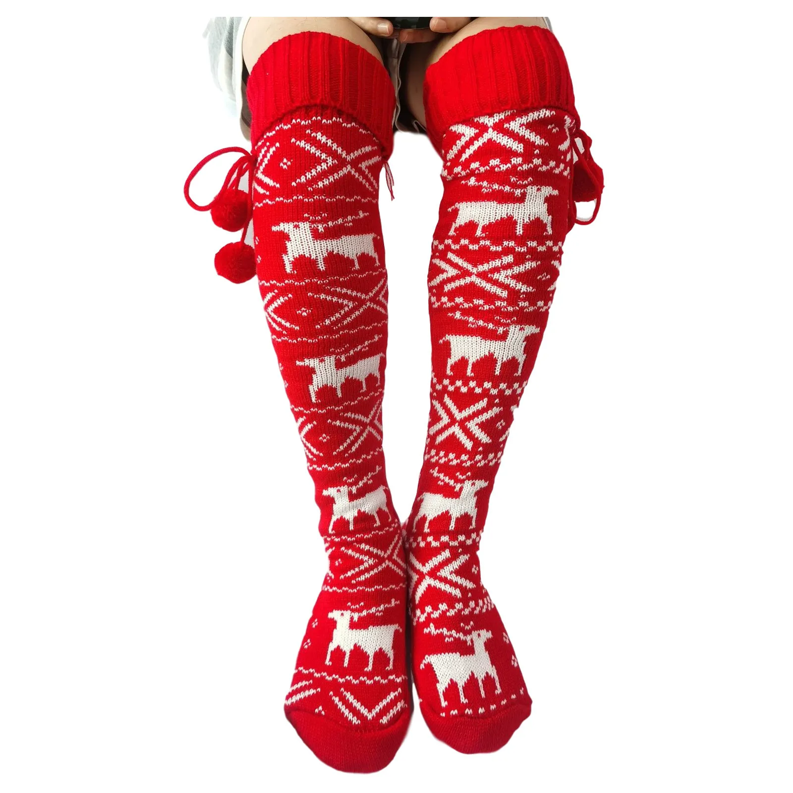 

New Christmas Women Fashion Ladies Cotton Middle Tube Socks Female Print Thin Stockings Calf Socks Gifts Skarpetki Damskie 2020
