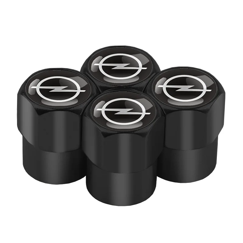 

4pcs Car Wheel Tire Valve Caps Tyre Air Valve Stem Covers for OPEL Corsa Insignia Astra H G J Antara Meriva Zafira Accessories