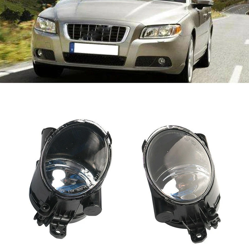

1 пара передние противотуманные фары светильник тумана светильник для Volvo S80 2007 2008 2009 2010 2011 2012 2013 V70 2008-2010 31213101 31213102